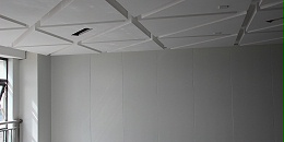 国昆铝单板丨昆明某办公室天花、墙壁铝单板装饰工程