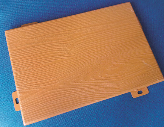 3D立体木纹铝单板